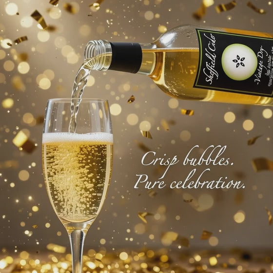 Sparkling Vintage Dry Apple Cider - Non-alcoholic